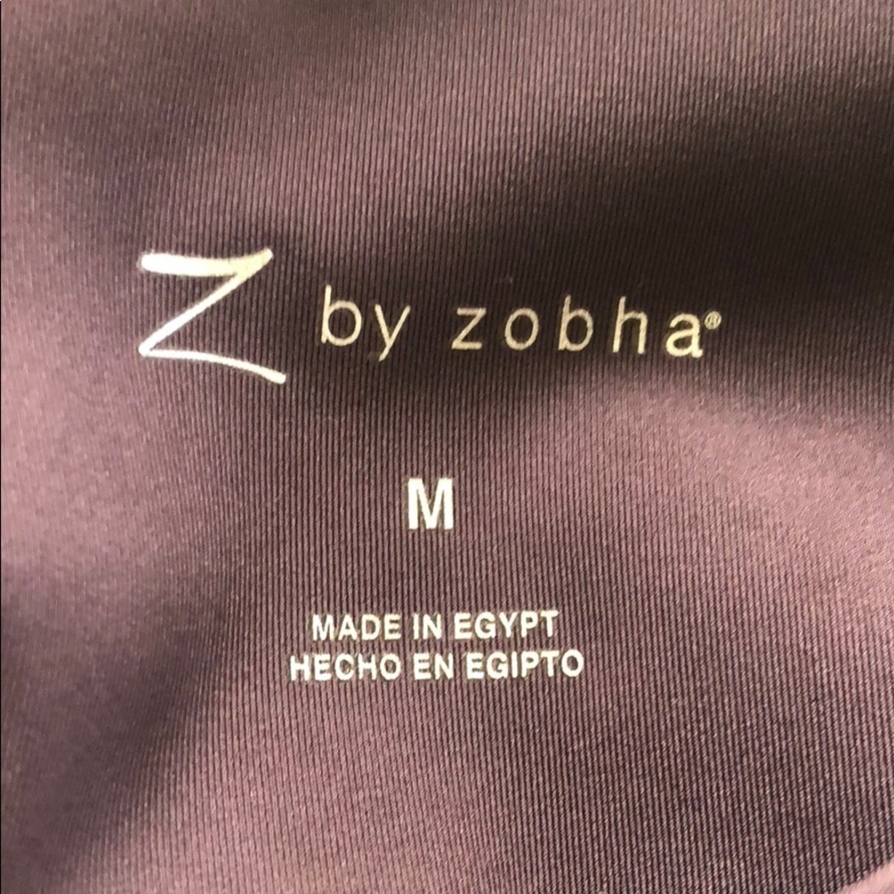 Z by Zobha maroon tights size M - Picture 9 of 11